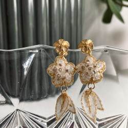 Boucles d'oreilles or,...