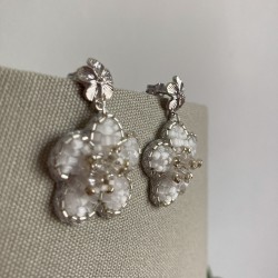 Boucles d'oreilles argent,...