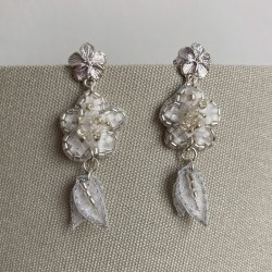 Boucles d'oreilles argent,...